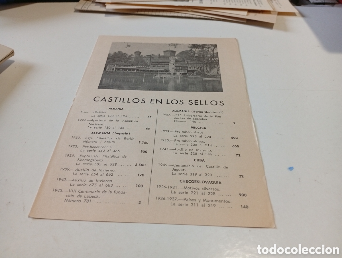 Sellos: Cat&aacute;logo Castillos en los Sellos