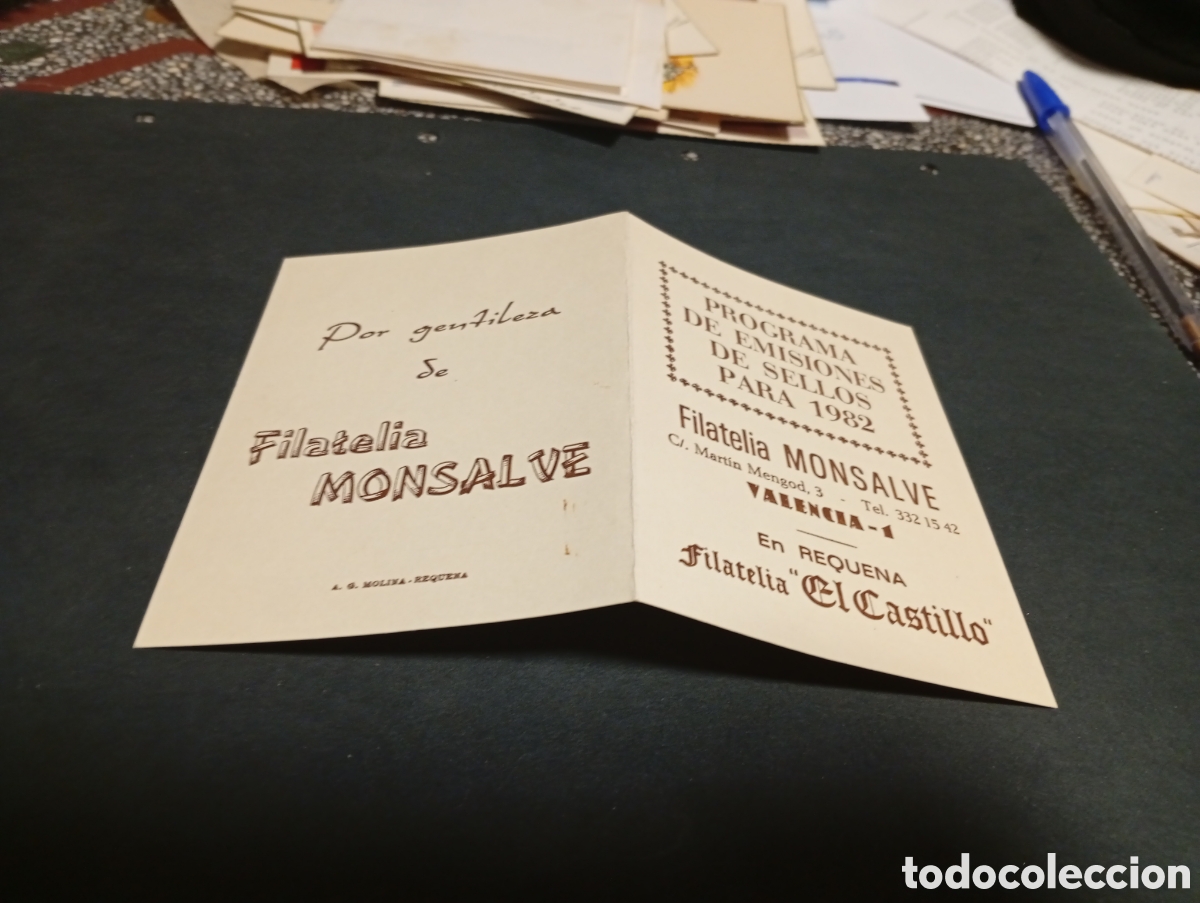 Sellos: Programa de Emisiones de Sellos para 1982 - Foto 3