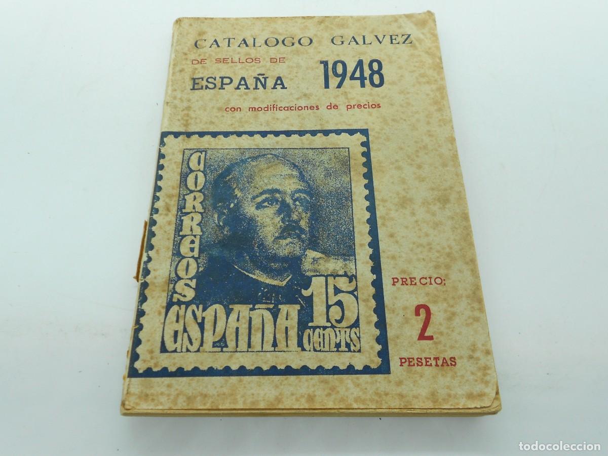 Sellos: catalogo de sellos galvez 1948 bastante usado