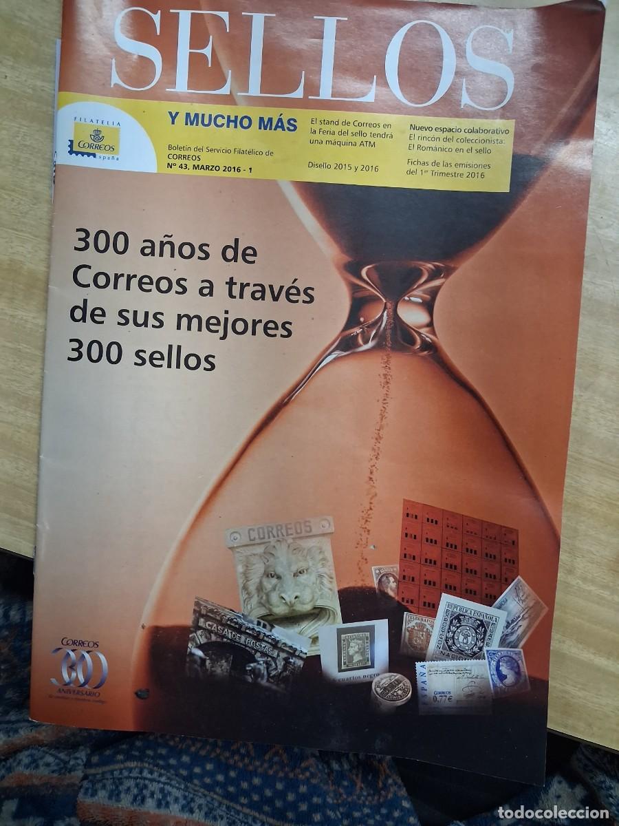 Sellos: Sellos y mucho m&aacute;s - n&ordm; 43 - Marzo 2016 - 300 a&ntilde;os a trav&eacute;s de 300 sellos
