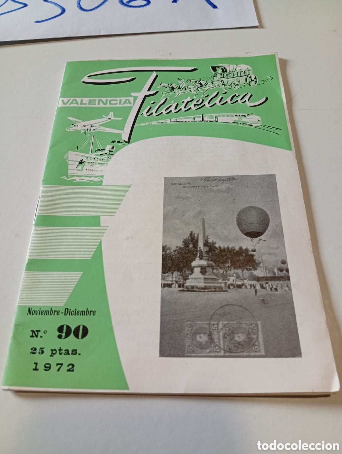 Sellos: Cat&aacute;logo Valencia filat&eacute;lica 1972