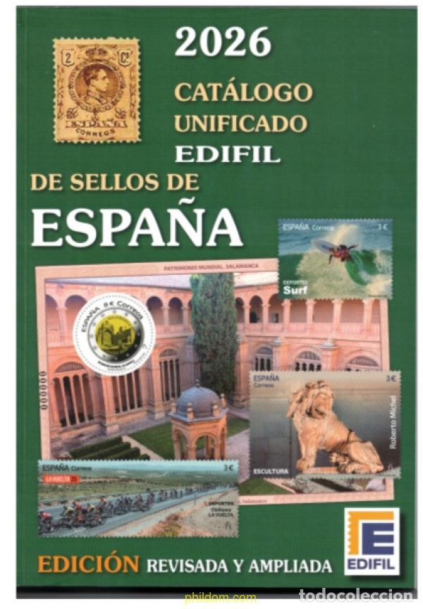 Sellos: Catalogo de sellos Espa&ntilde;a Edifil 2026