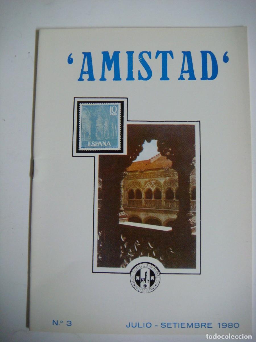 Sellos: LIBRILLO AMISTAD GRUPO FILATELICO NUMISMATICO DE VALLADOLID-N&ordm;-3-JULIO-SEPTIEMBRE-1980-CAJ-B-N&ordm;-159