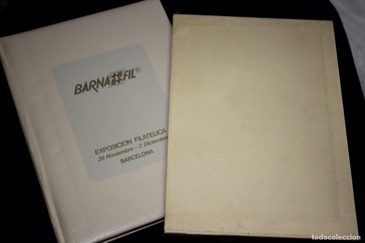 Sellos: LIBRO CONMEMORATIVO BARNAFIL 81 - SOLO 500 EJEMPLARES -
