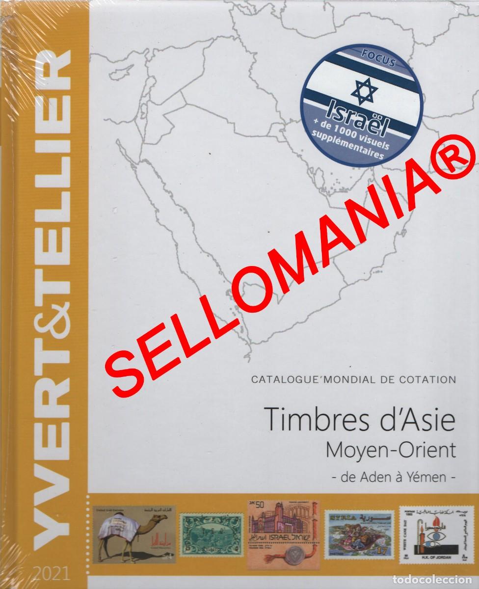 Sellos: CATALOGO SELLOS YVERT & TELLIER 2021 DE MEDIO ORIENTE TC24352