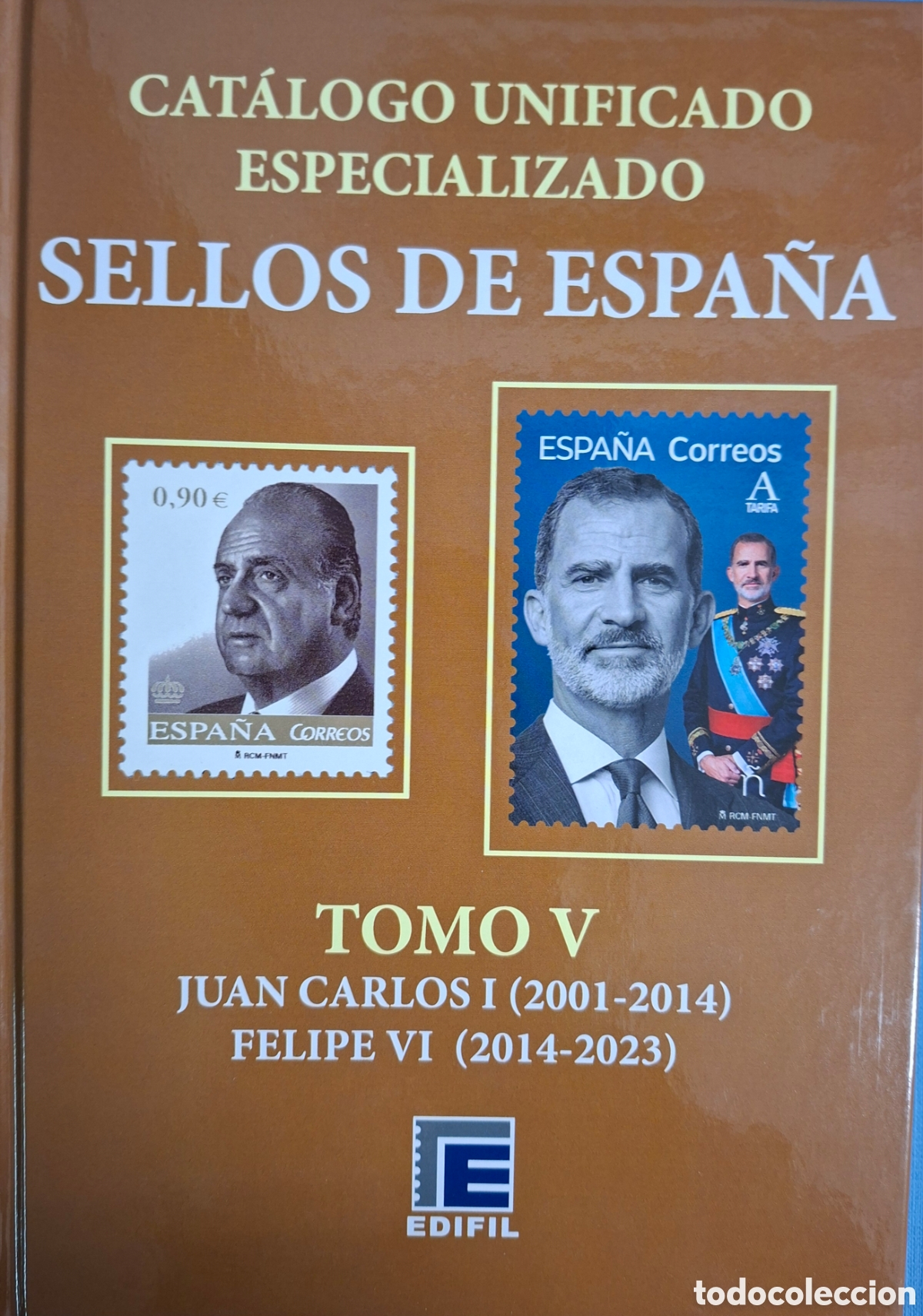 Sellos: Cat&aacute;logo Especializado de Sellos de Espa&ntilde;a Tomo V