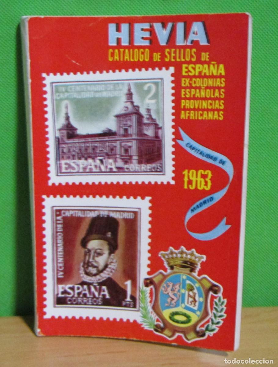 Sellos: FILATELIA HELVIA CATALOGO DE SELLOS DE ESPA&Ntilde;A EX-COLONIAS ESPA&Ntilde;OLAS Y PROVINCIAS AFRICANAS A&Ntilde;O 1963