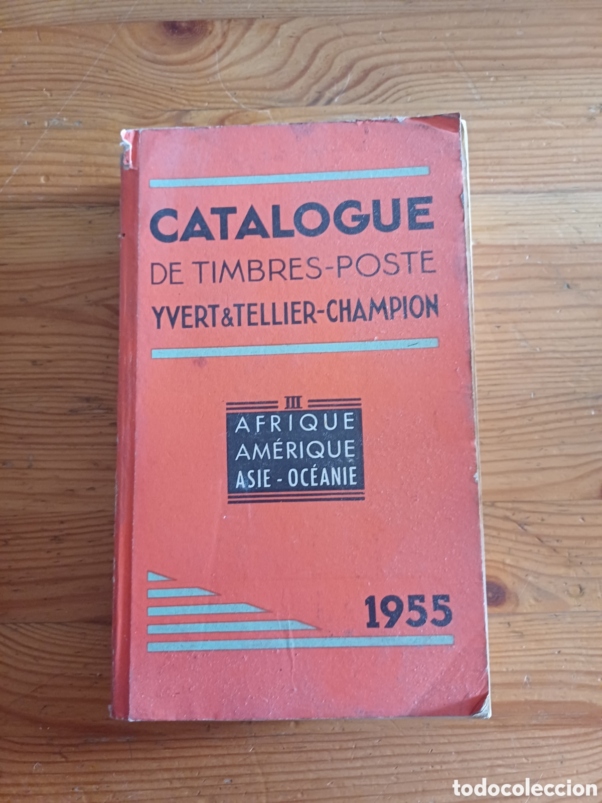 Sellos: Catalogue des timbres-poste Yvert & Tellier-Champion 1955 Africa America Asia Oceania sello filateli
