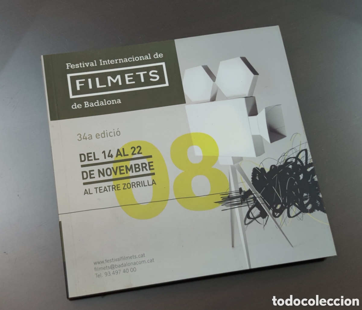 Sellos: Cat&aacute;logo oficial FILMETS Badalona. 34 edici&oacute;n (2008)