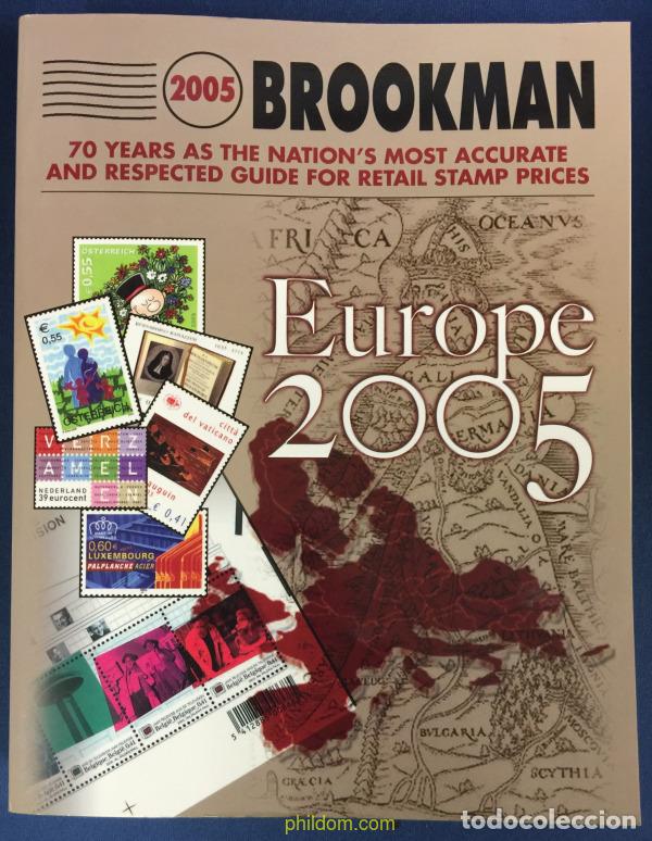 Sellos: Cat&aacute;logo Brookman 2005 de sellos de paises europeos Phildom 2005