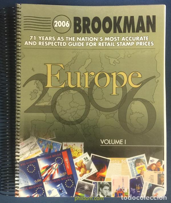 Sellos: Cat&aacute;logo Brookman 2006 de sellos de paises europeos. Phildom 2006