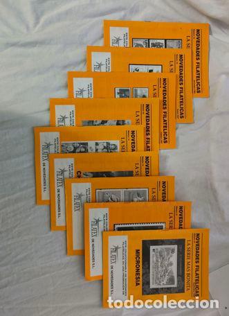 Stamps: Lote 19 Revistas Filatex Emisi&oacute;n del Mes y Serie M&aacute;s Bonita