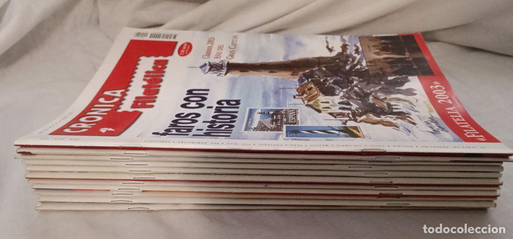 Sellos: Revista Cr&oacute;nica Filat&eacute;lica - Lote A&ntilde;o 2004 Completo (11 N&uacute;meros: 217 al 227)