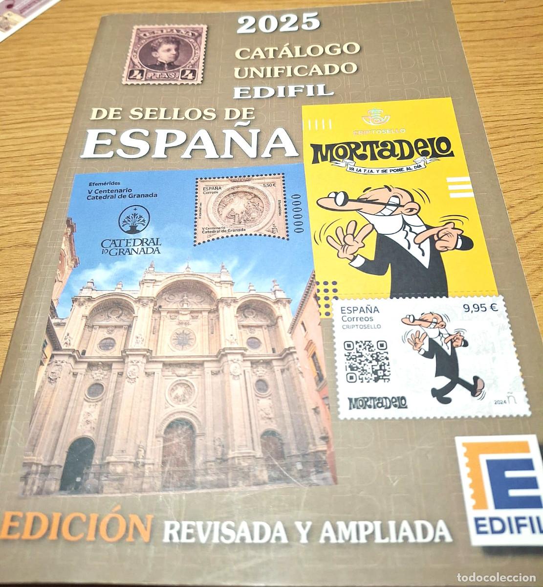 Sellos: EDIFIL: &rdquo;Cat&aacute;logo Unificado de Sellos de Espa&ntilde;a)''./ El de la foto./ Nuevo, a estrenar?