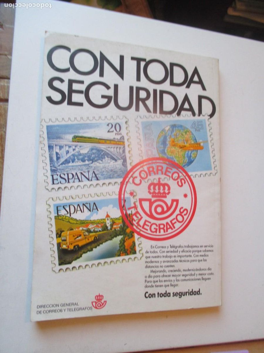 Sellos: Gu&iacute;a c&oacute;digo postal Edici&oacute;n de 1986 W41126 - Foto 3