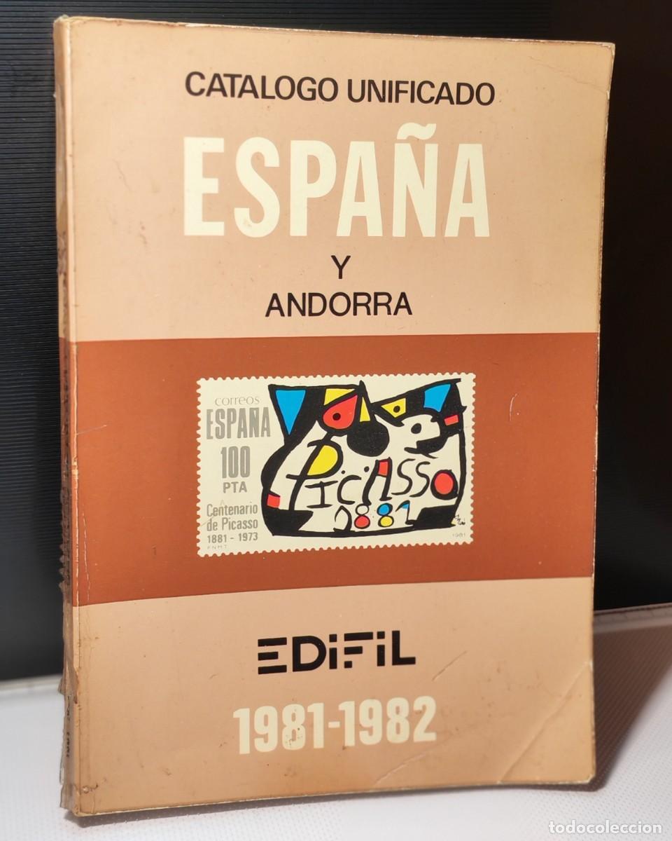 Sellos: Cat&aacute;logo Unificado Edifil de sellos de Espa&ntilde;a y Andorra. 1981-1982