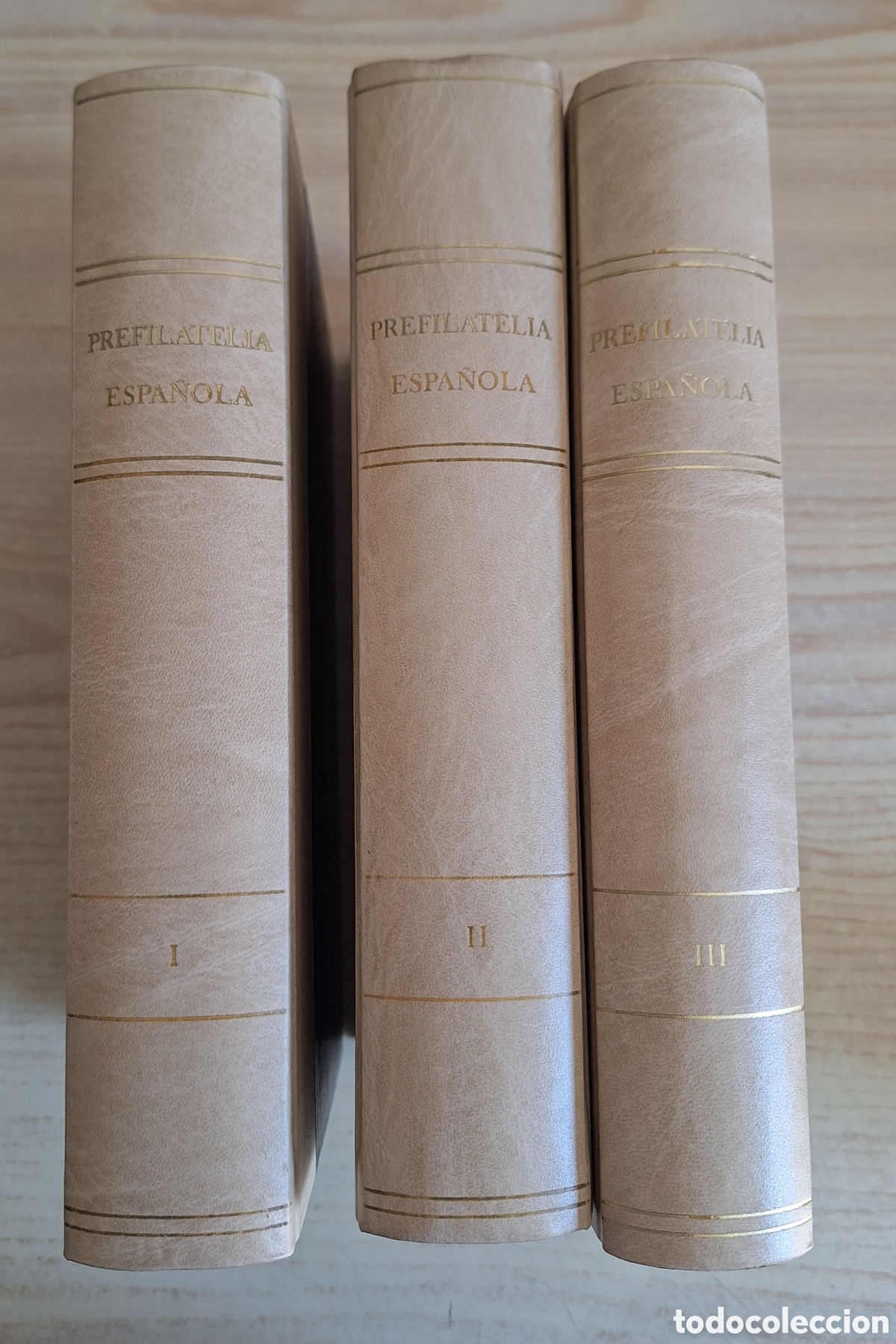 Sellos: CATALOGO PREFILATELIA ESPA&Ntilde;OLA TIZON - GUINOVART 3 TOMOS - n&uacute;mero 836 de 1075 ejemplares