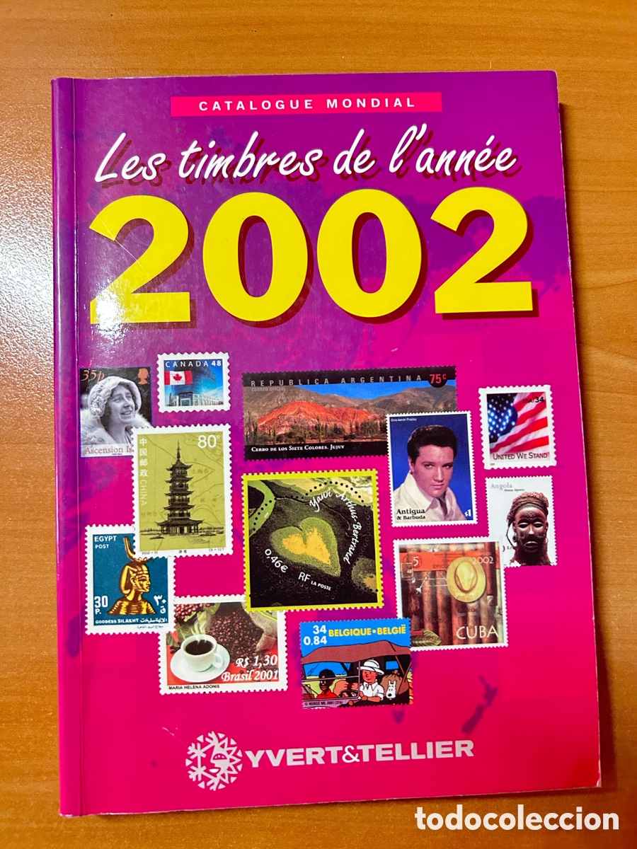 Sellos: Cat&aacute;logo mundial de sellos Yvert & Tellier 2002