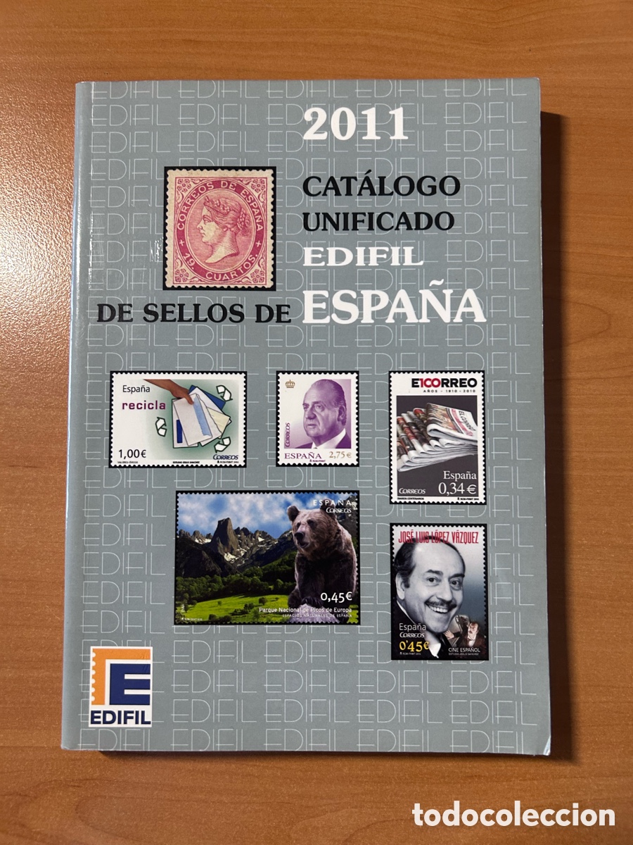 Timbres: Cat&aacute;logo Unificado EDIFIL de Sellos de Espa&ntilde;a 2011