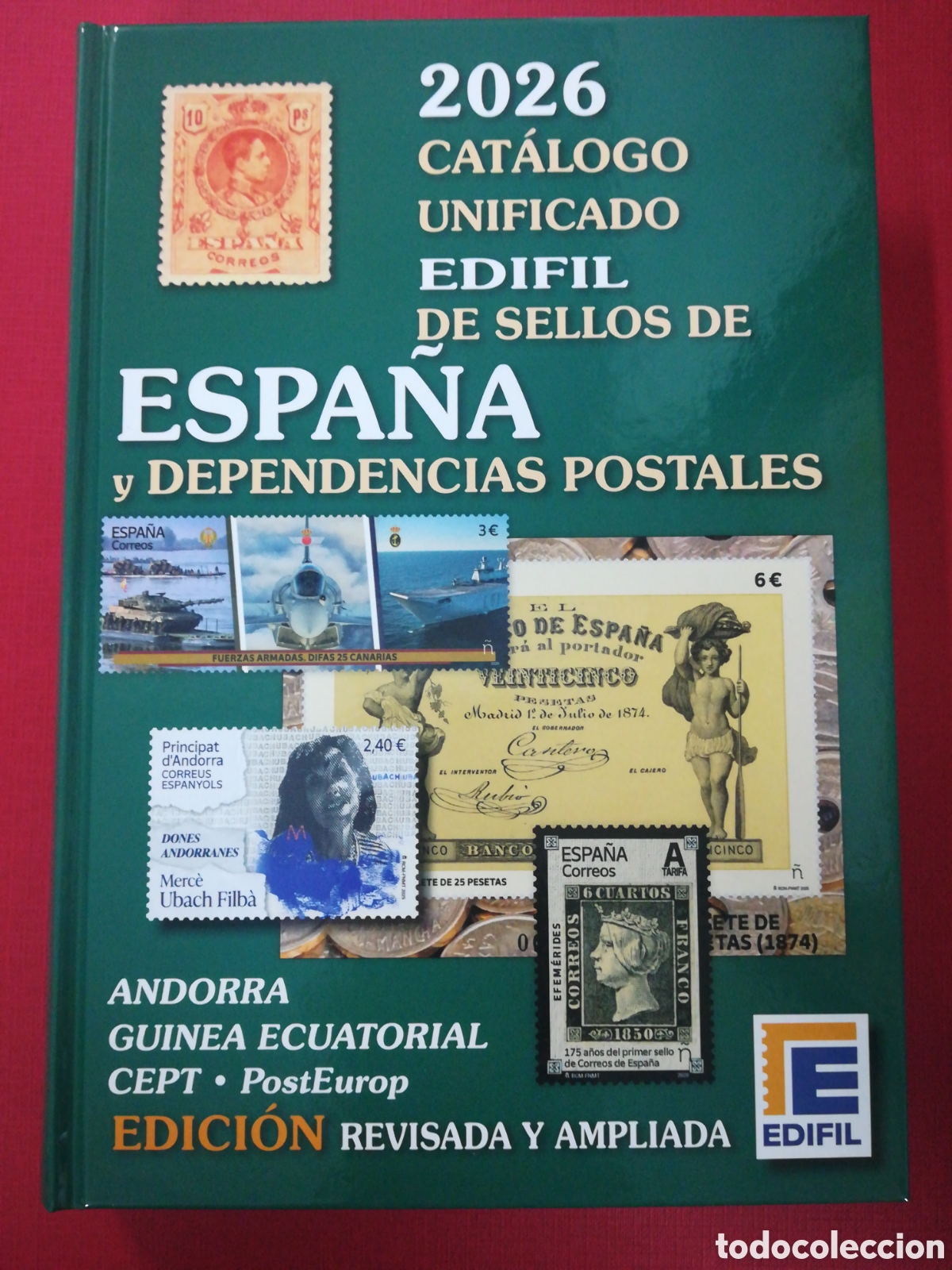 Sellos: Cat&aacute;logo de sellos de Espa&ntilde;a y Dependencias Postales 2026