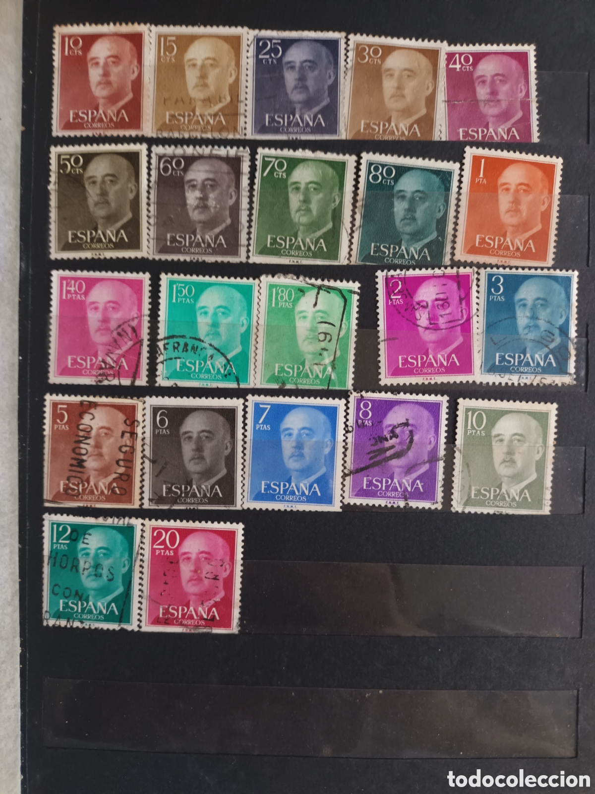 Sellos: Lote 22 sellos Franco