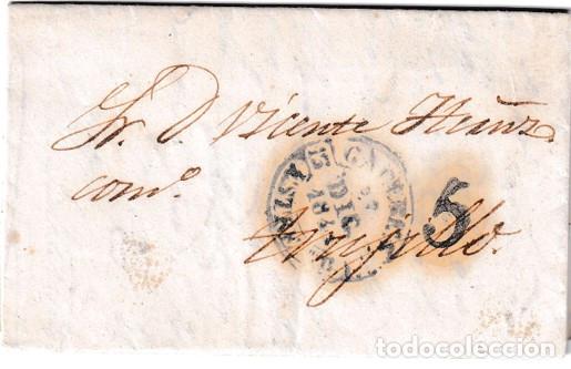 Sellos: 1844. Carta de C&aacute;ceres a Trujillo