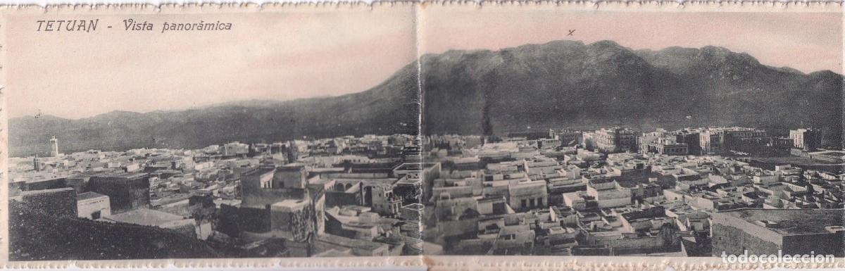 Sellos: Triple postal panor&aacute;mica Tetu&aacute;n