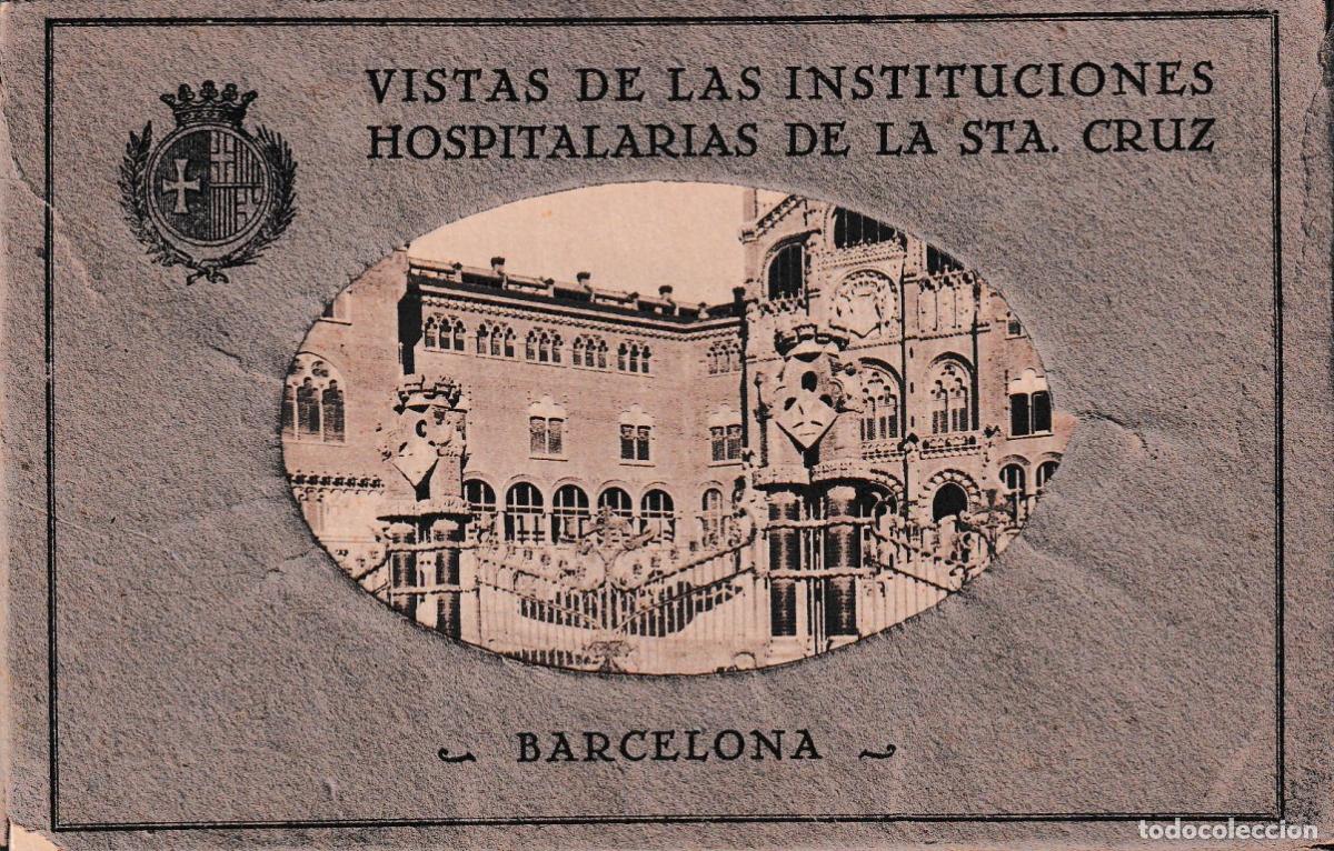 Sellos: Postales Hospitalarias Santa Cruz de Barcelona