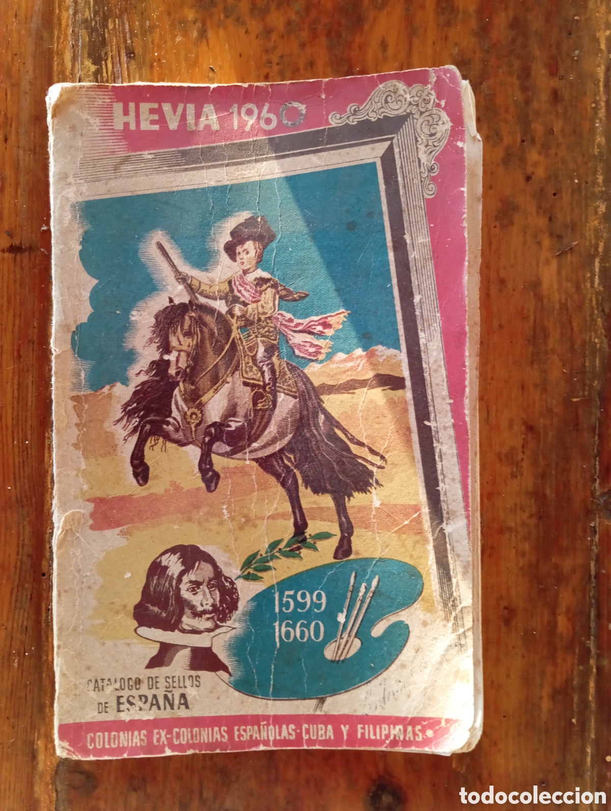 Sellos: CAT&Aacute;LOGO DE SELLOS DE ESPA&Ntilde;A HEVIA 1960