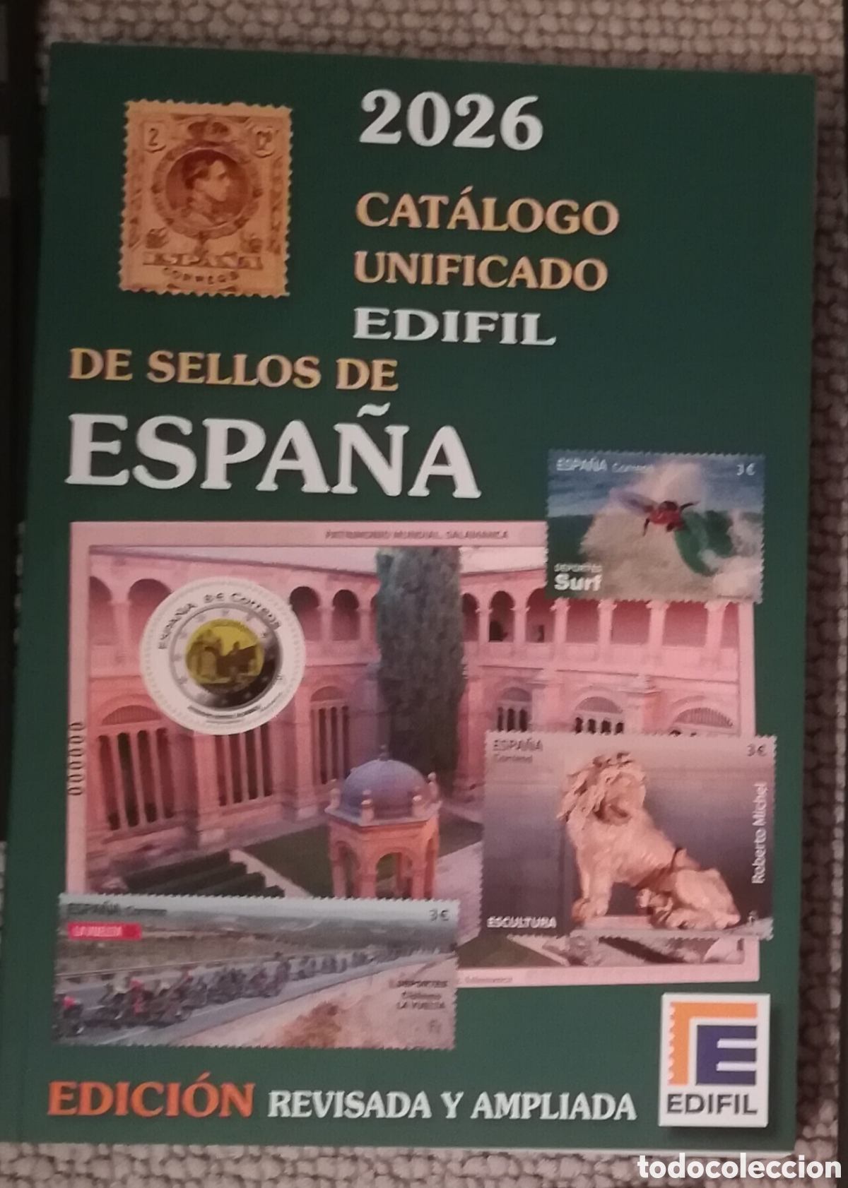 Sellos: Cat&aacute;logo de sellos de Espa&ntilde;a 2026