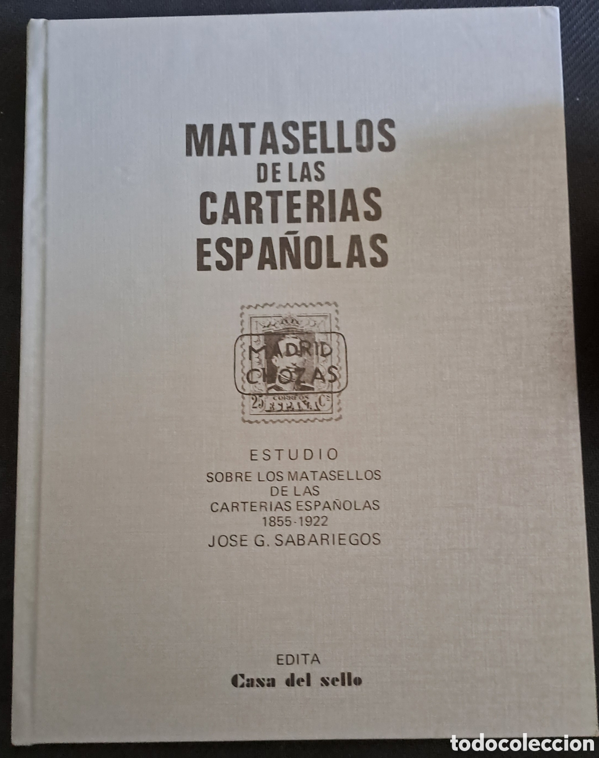Sellos: Libro matasellos de las carterias espa&ntilde;olas