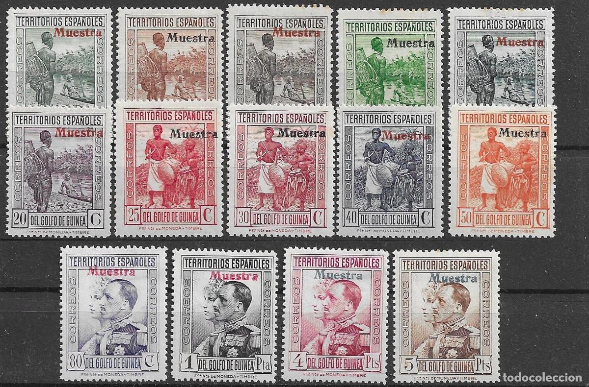 Sellos: 1931. Guinea Espa&ntilde;ola. Alfonso XIII. N&ordm;202M/15M Edifil. Muestra. Numeraci&oacute;n &rdquo;A 000.000&rdquo;.