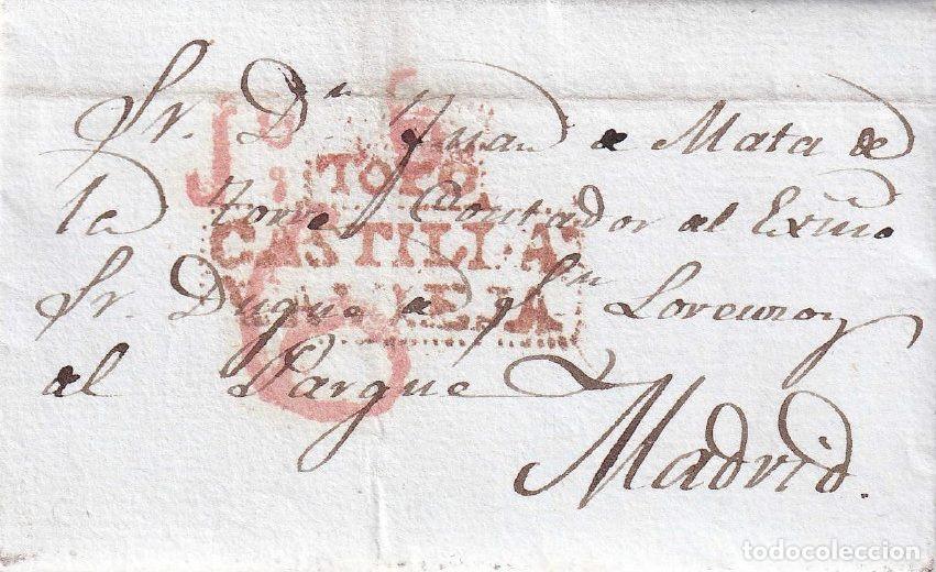 Sellos: 1838. Carta de Toro a Madrid