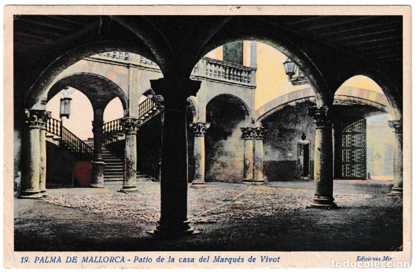 Sellos: Postal de Mallorca a Zurich