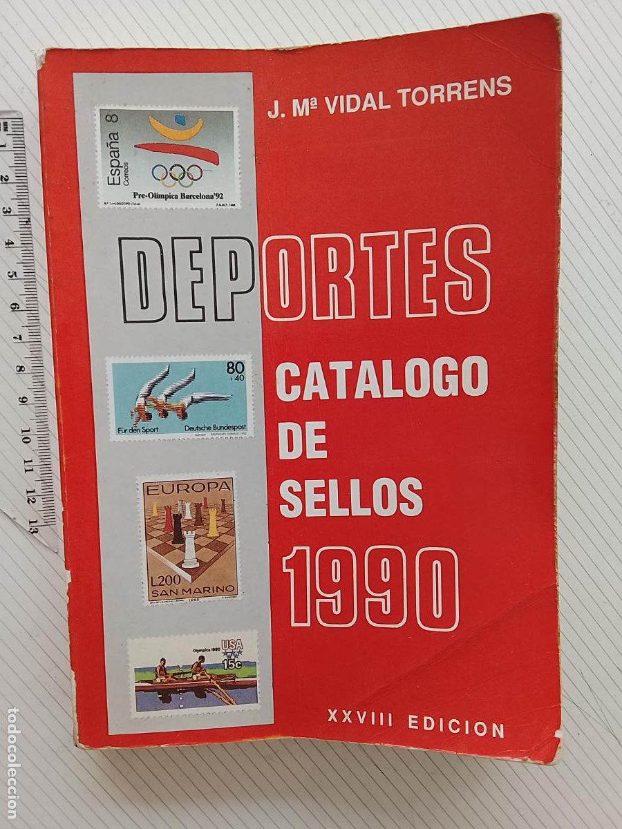 Sellos: Cat&aacute;logo sellos de deportes y sub-temas deportivos - J. M.Vidal Torrents - xxviii edici&oacute;n - a&ntilde;o 1990