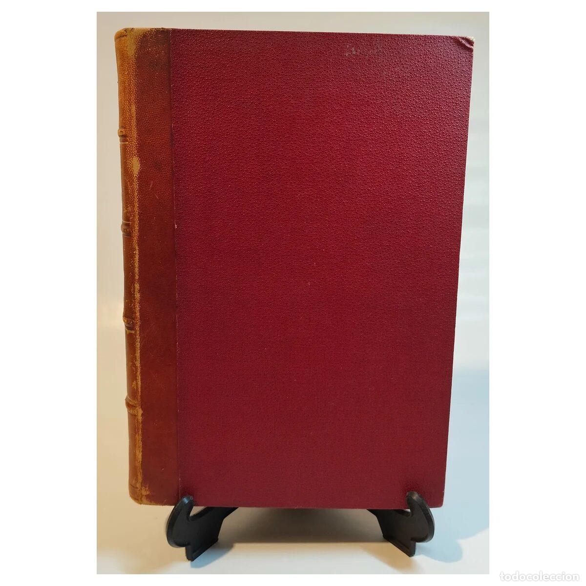Sellos: Histoire des Timbres-Poste d&rsquo;Espagne 1840-1890 &ndash; J.-B. Moens &ndash; Bruselas 1891 &ndash; Raro ejemplar