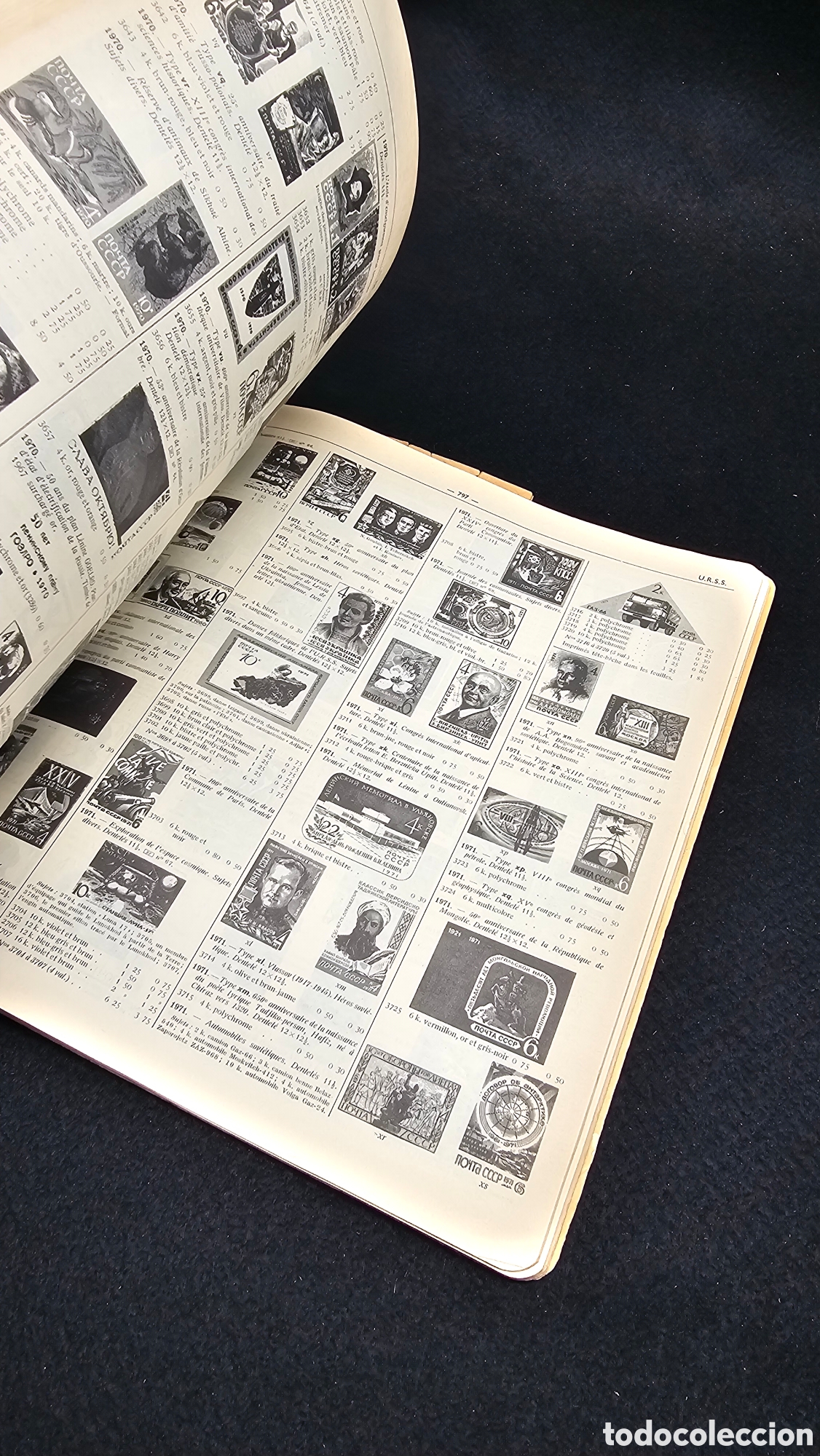 Sellos: Antiguo cat&aacute;logo de sellos 1976