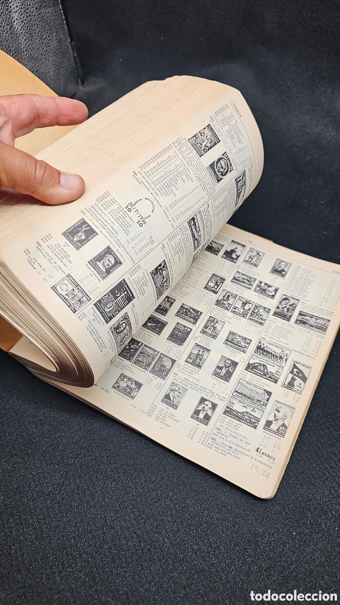 Sellos: Antiguo cat&aacute;logo de sellos 1976