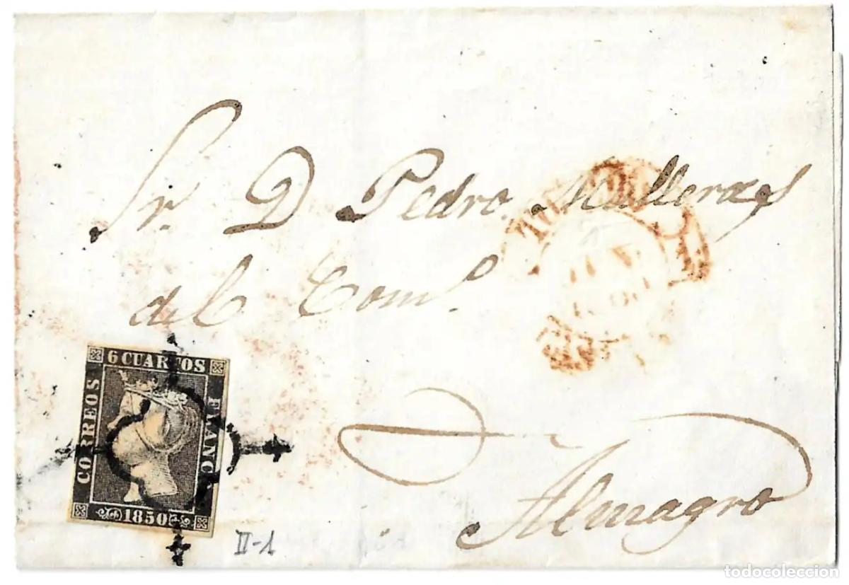 Sellos: 1850. Carta de Toledo a Almagro