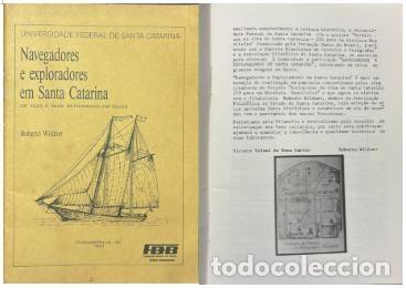 Sellos: MI) BOOK TITLED NAVIGATORS AND EXPLORERS IN SANTA CATARINA FROM 1525 TO 1839 - PORTRAITS IN SELOS, P