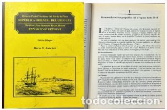 Sellos: MI) THE RIVER PLATE MARITIME POSTAL HISTORY: REPUBLIC OF URUGUAY, A MANUAL ON POSTAL HISTORY AND PHI