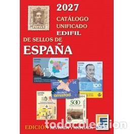 Sellos: Cat&aacute;logo de Sellos de Espa&ntilde;a 2027