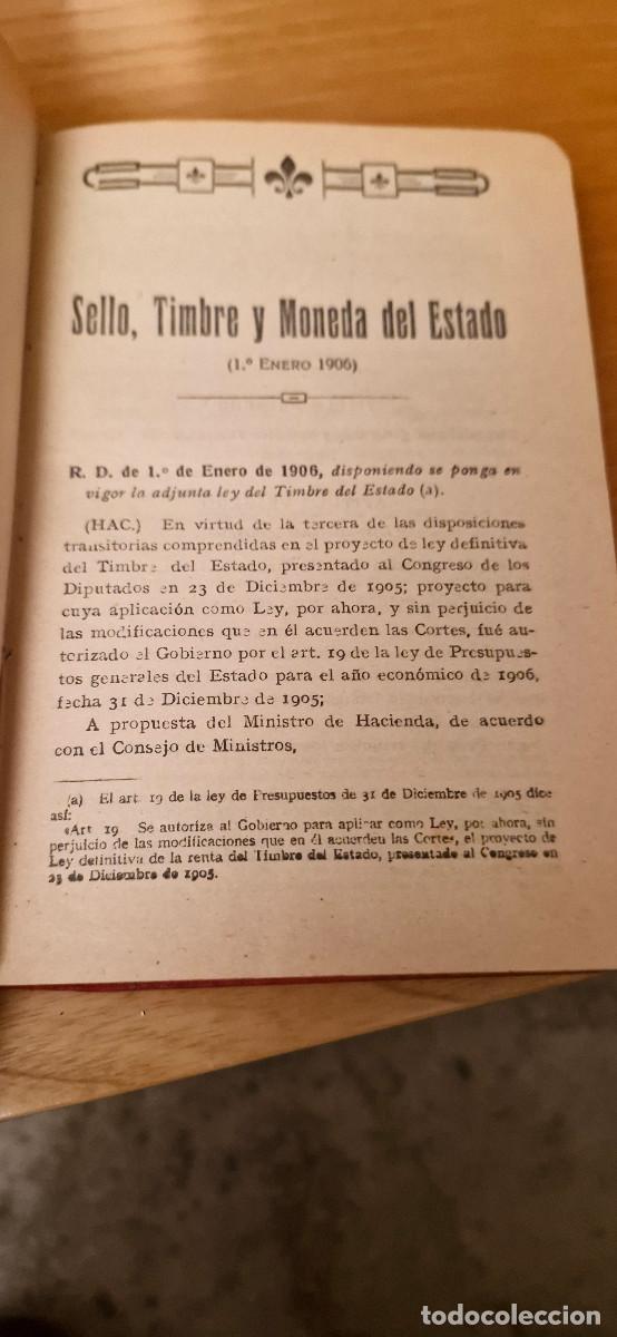 Sellos: LIBRO SELLO TIMBRE Y POSTE PRINCIPIOS XX - Foto 3
