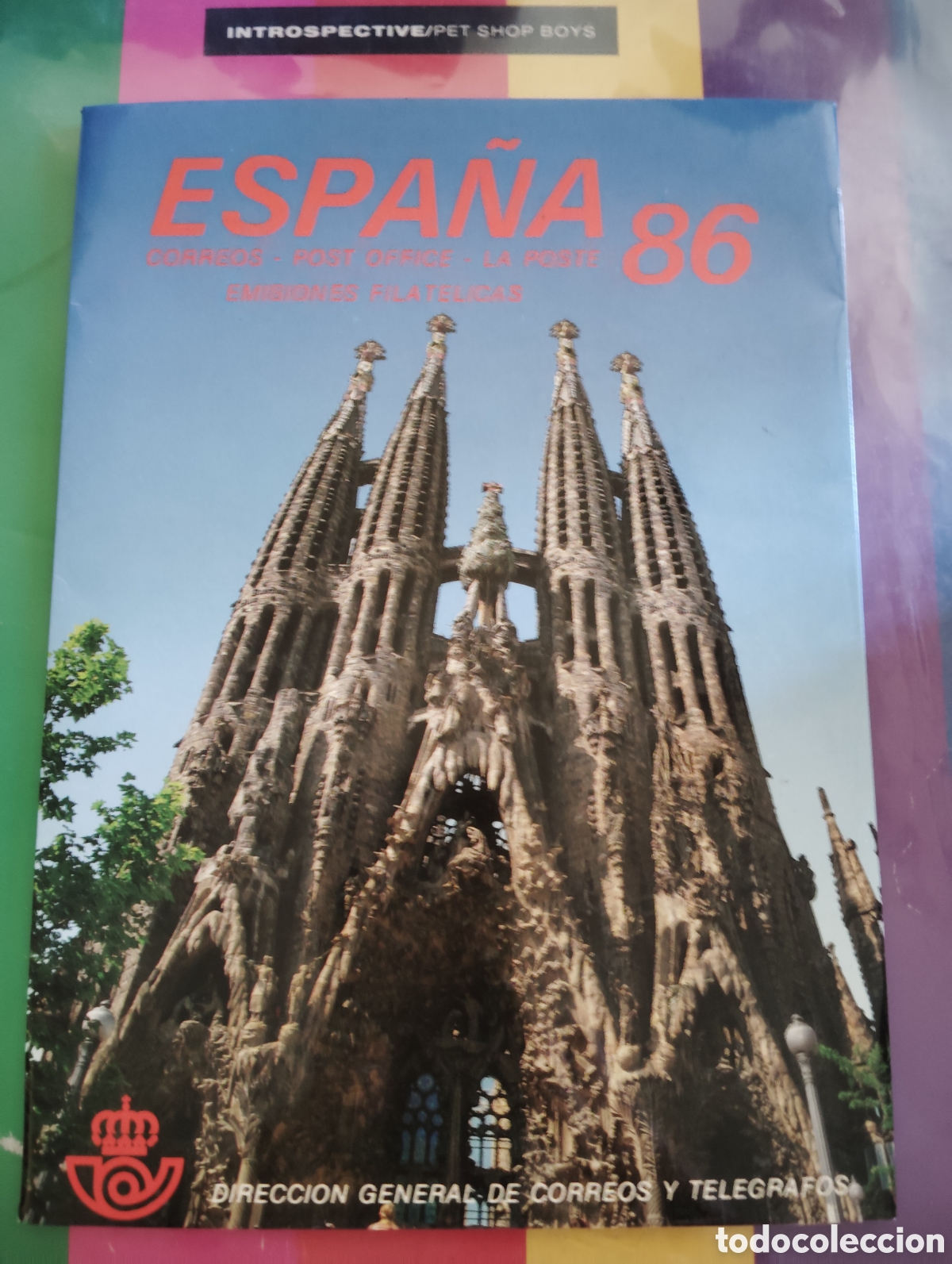 Stamps: Sellos Espa&ntilde;a 1986. Carpeta de correos de sellos de Espa&ntilde;a a&ntilde;o 1986