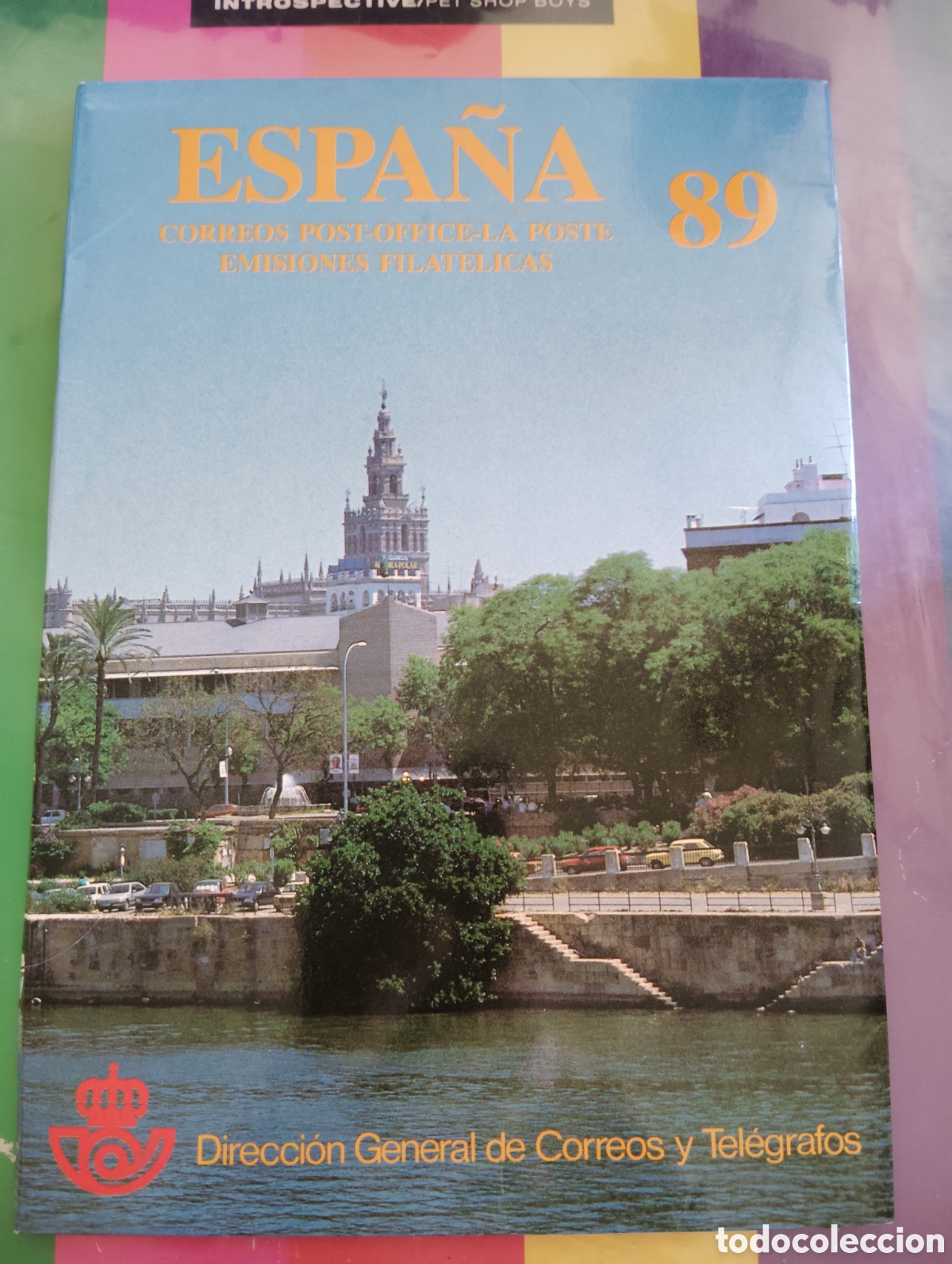 Sellos: Sellos Espa&ntilde;a 1989. Carpeta sellos de correos de Espa&ntilde;a a&ntilde;o 1989