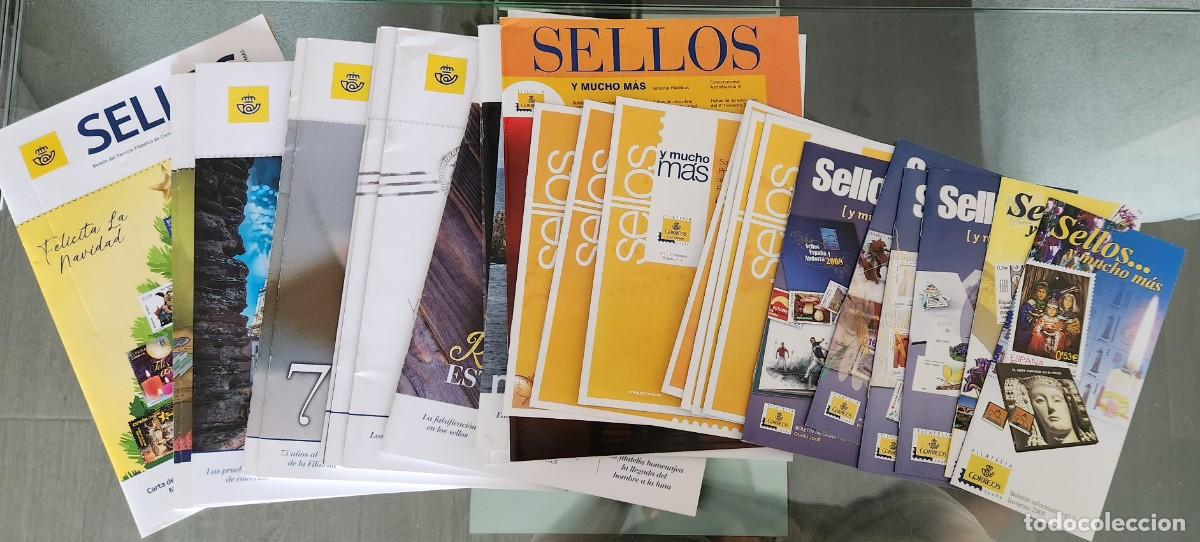 Selos: Lote REVISTAS Sellos y Mucho m&aacute;s, El Eco filat&eacute;lico y numism&aacute;tico, Cr&oacute;nica Filat&eacute;lica, RF Coleccion