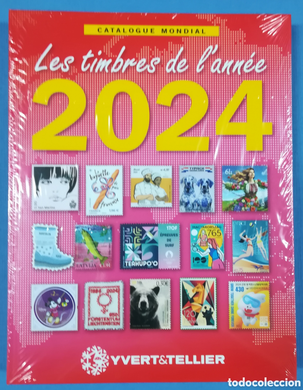 Sellos: Cat&aacute;logo Yvert de sellos emitidos en el a&ntilde;o 2024