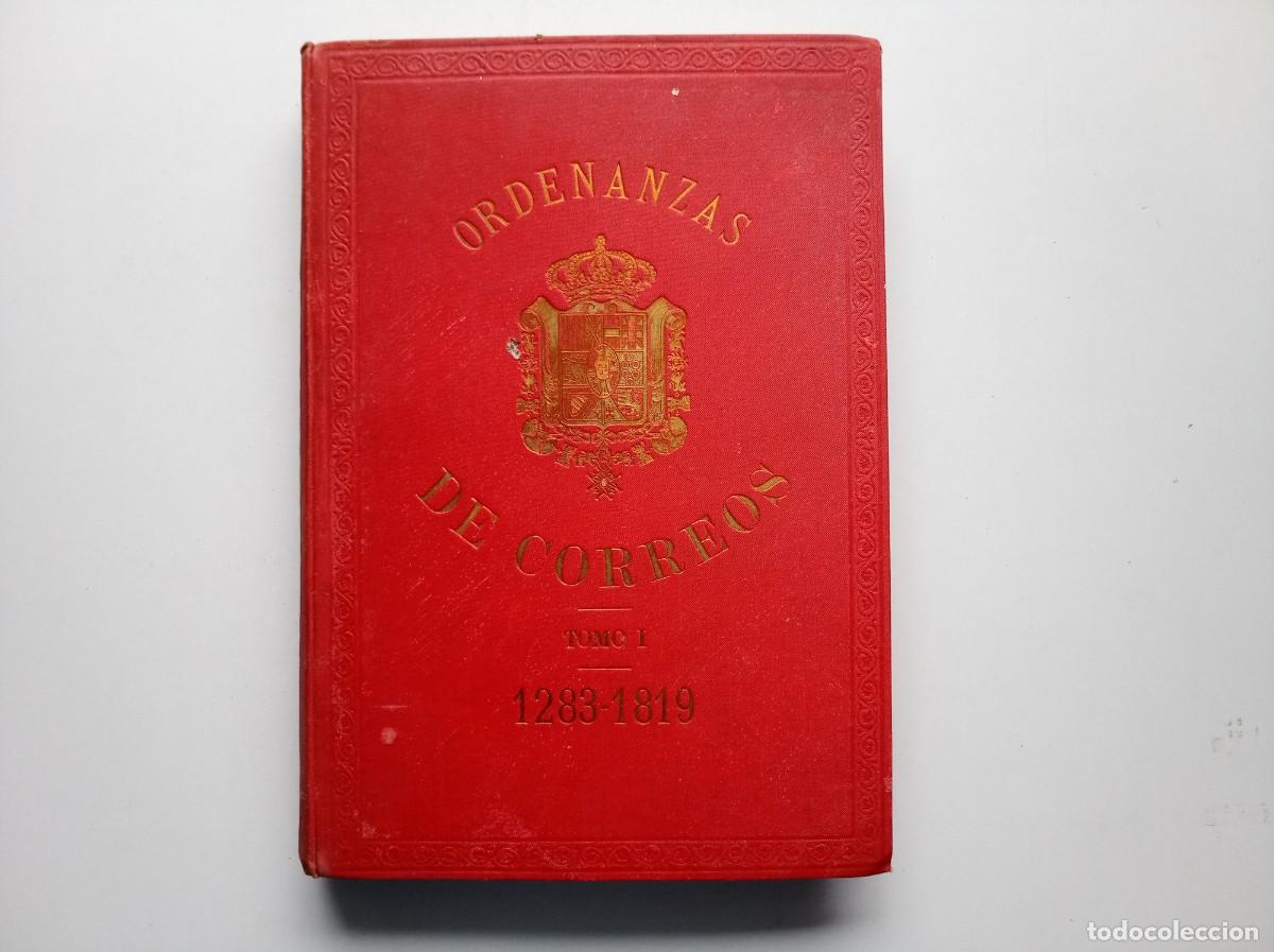 Sellos: ANALES DE LAS ORDENANZAS DE CORREOS DE ESPA&Ntilde;A. 1283-1919. MADRID 1879. FOLIO. EDICI&Oacute;N ORIGINAL.