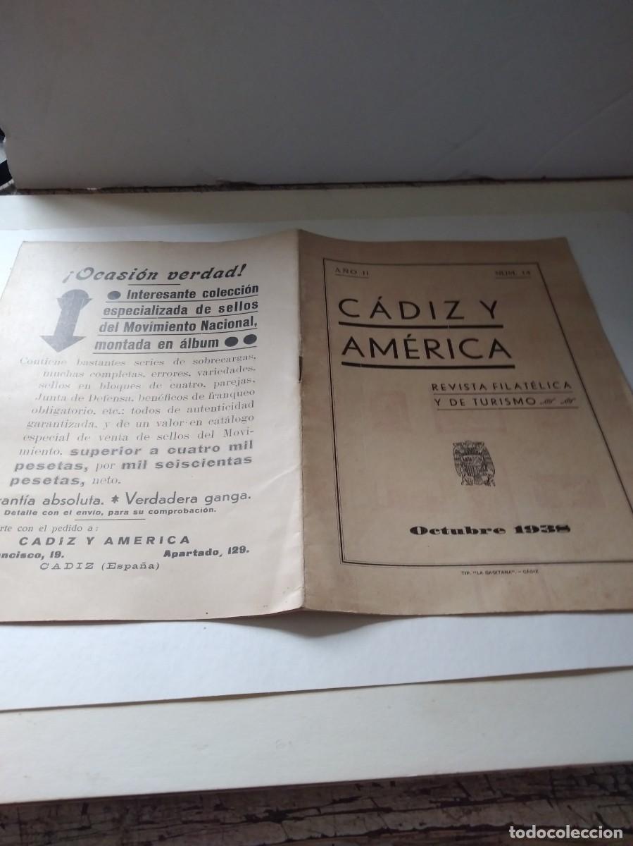 Sellos: REVISTA FILATELICA CADIZ Y AMERICA N&ordm; 14
