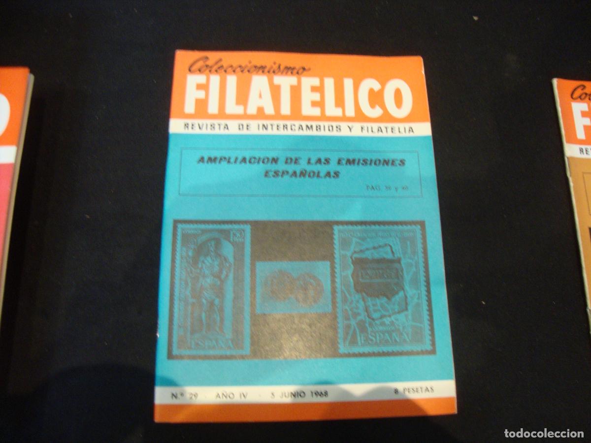 Sellos: REVISTA COLECCIONISMO FILATELICO N&ordm; 29 A&Ntilde;O IV 1968